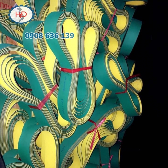 Dây Đai Dẹp xanh vàng 1.5li, 2li, 2.5li, 3li, 4li, 5li, 6li